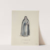 A Capuchin nun. Religieuse Capucine. (1757-1772) by Charles Grignion