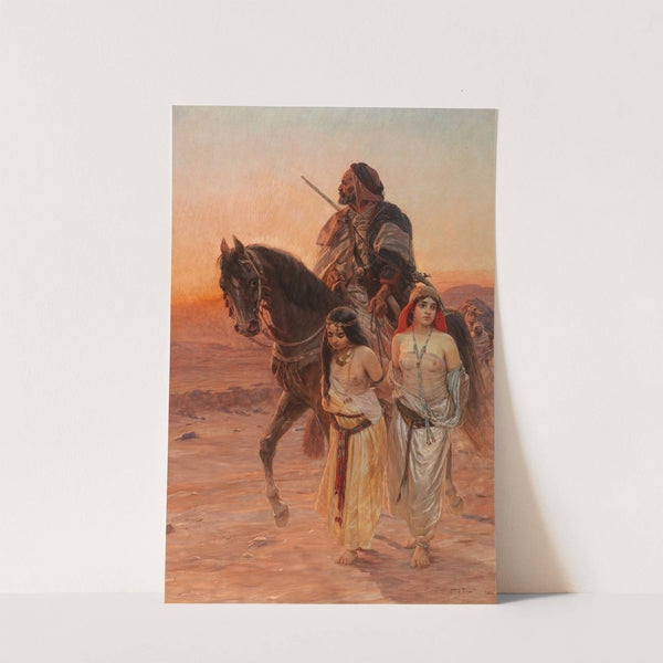 A Caravan by Otto Pilny