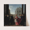 A Cardinal&#8217;s Procession (1621) by Ottavio Leoni