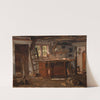 A carpenter&#039;s workshop by Christen Dalsgaard