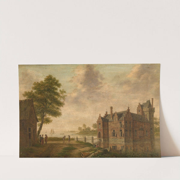 A Castle by Hendrik Frans de Cort