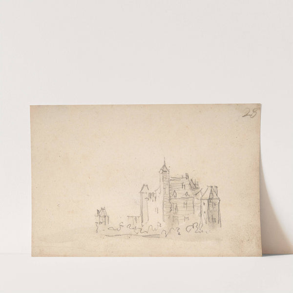 A Castle (on the Rhine) by Jan van Goyen