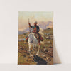 A Caucasian Rider by Franz Roubaud