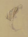 A cavalier bowing