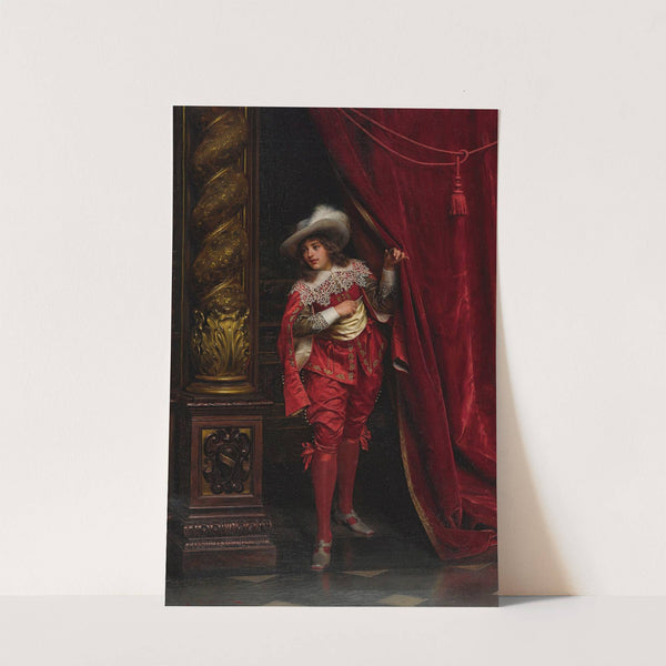A Cavalier In Red by Frédéric Soulacroix