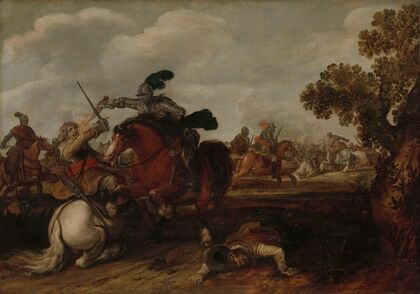 A Cavalry Charge