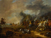 A cavalry skirmish