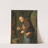 A cellarer with a bunch of keys by Eduard von Grützner