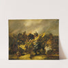 A Charge of Cuirassiers by Théodore Géricault