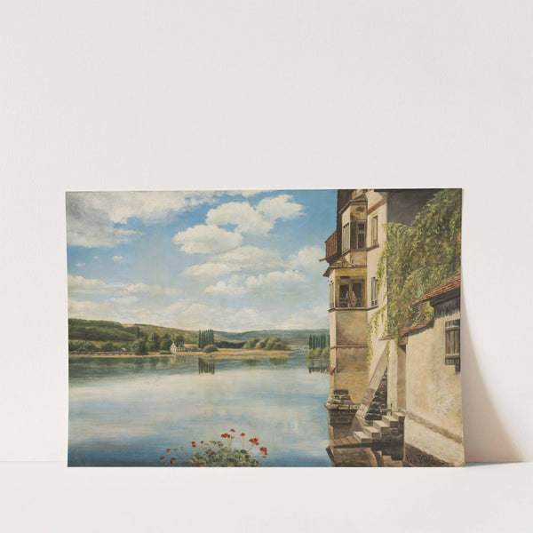 A Chateau by the Lake by Karl Vikas