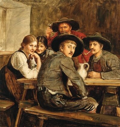 A Cheerful Party (1890)