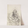A Child Seated by Benjamin West