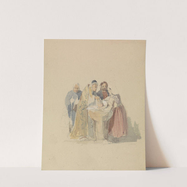 A Christening by Thomas Shotter Boys