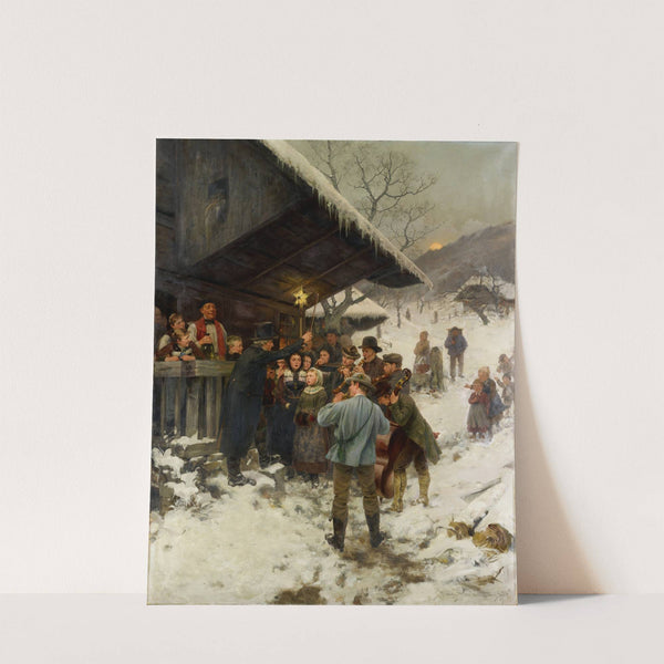 A Christmas Carol in Lucerne by Hans Bachmann