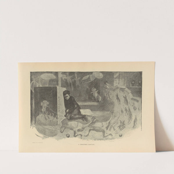 A christmas fantasy (1893-1900) by Charles Dana Gibson