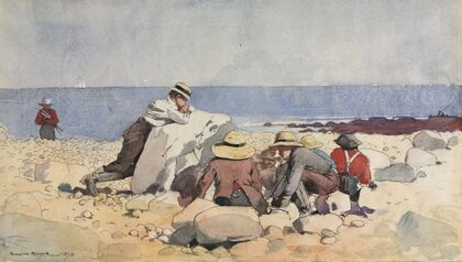 A Clam-Bake (1873)