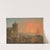 A coastal landscape at sunset with fisherfolk by the shore by Francesco Fidanza