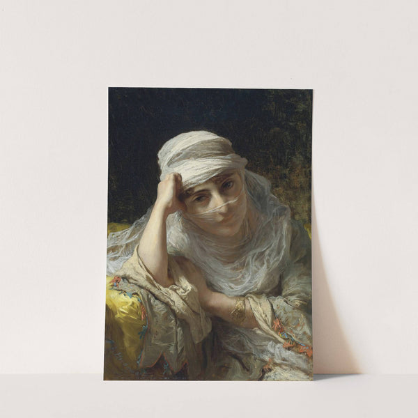 A Constantinople Beauty by Frederick Arthur Bridgman