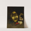 A Copper Cauldron, Garlic and Onions by Joseph Bail