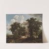 A Cottage in the Woods (c. 1662) by Meindert Hobbema