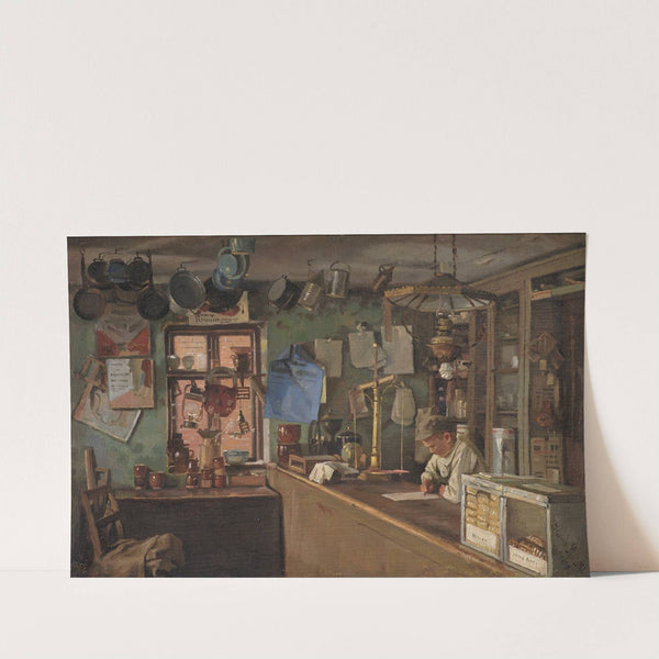 A Country Grocer by Hans Smidth