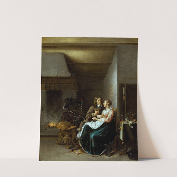 A Couple in an Interior by Jan Miense Molenaer