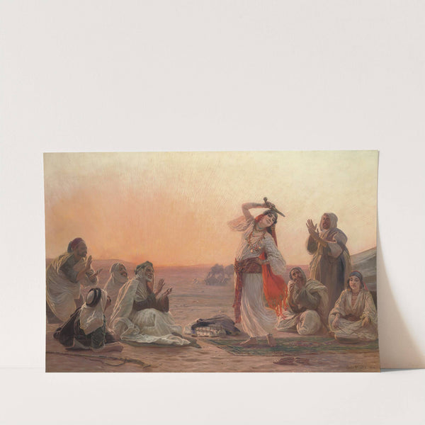 A Dance At Sunset by Otto Pilny