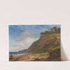 A Danish Coast. View from Kitnæs on Roskilde Fjord. Zealand by Johan Thomas Lundbye