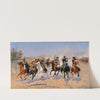 A Dash for the Timber (1889) by Frederic Remington