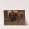 A Death-Bed in Brittany by Allan Osterlind