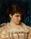 A demure beauty