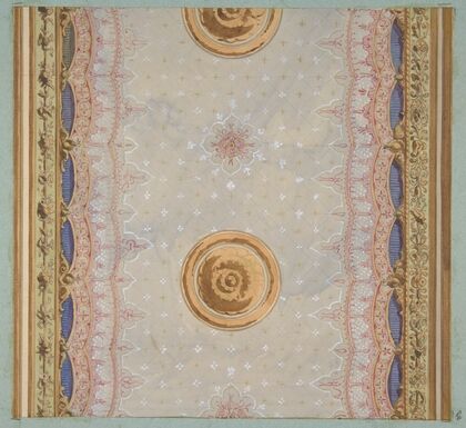 A design for the painted decoration of a ceiling or walls (1830–97)
