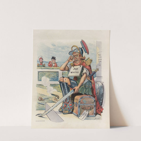 A disappointed god; he cries for more by Louis Dalrymple