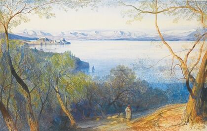 A Distant View Of The Citadel, Corfu
