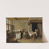 A Domestic Interior With a Family by Quirijn Van Brekelenkam
