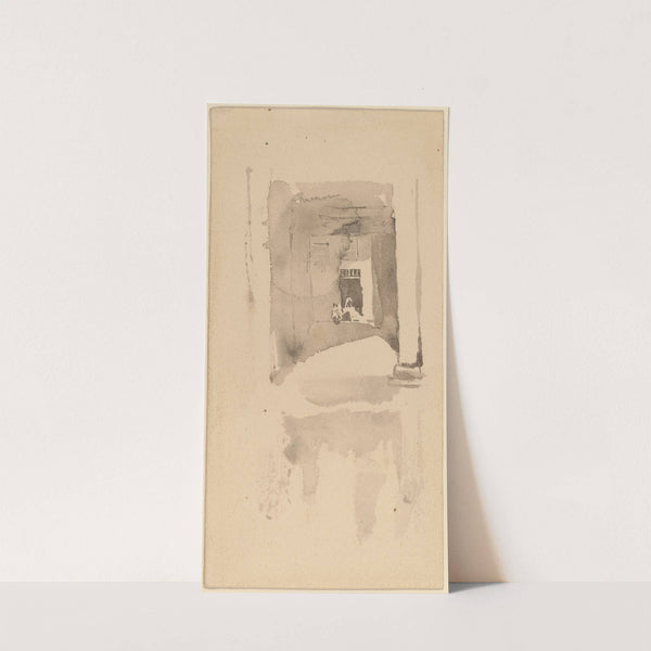 A Doorway in Ajaccio (1901) by James Abbott McNeill Whistler