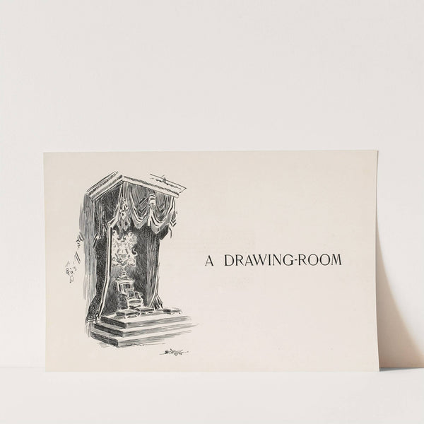 A Drawing Room (1897) by Charles Dana Gibson