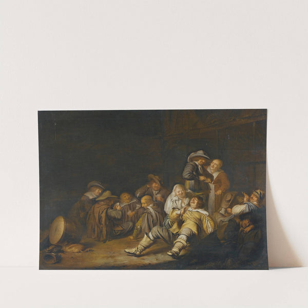 A Drunken Guardroom Scene by Benjamin Gerritsz. Cuyp