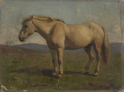 A Dun Horse (1848)