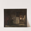 A Dutch Interior by Pieter De Hooch