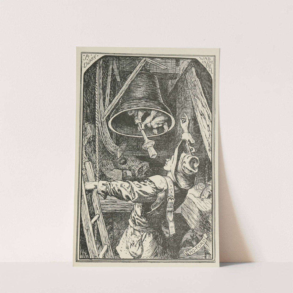 A Dwarf was in the Bell by Henry Justice Ford