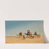 A Family Crossing The Desert by Charles Théodore Frère