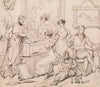 A Family Group Around a Piano