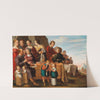 A Family In An Encampment by Circle of Jacob Gerritsz. Cuyp