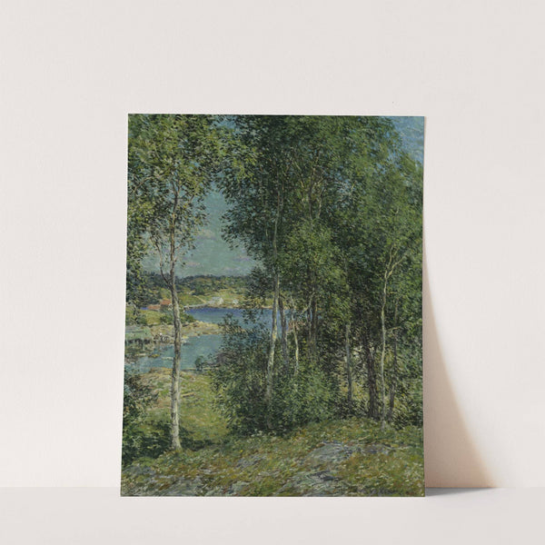 A Family of Birches by Willard Leroy Metcalf