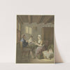 A family saying grace by Johann Friedrich Morgenstern