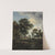 A Farm in the Sunlight by Meindert Hobbema