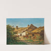 A Farmer’s House (1868) by Tina Blau