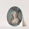 A Fashionable Noblewoman Wearing A Plumed Hat (c. 1789) by Adélaïde Labille-Guiard