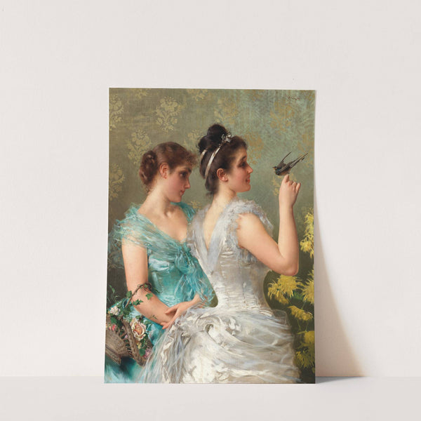 A feathered Friend by Vittorio Matteo Corcos